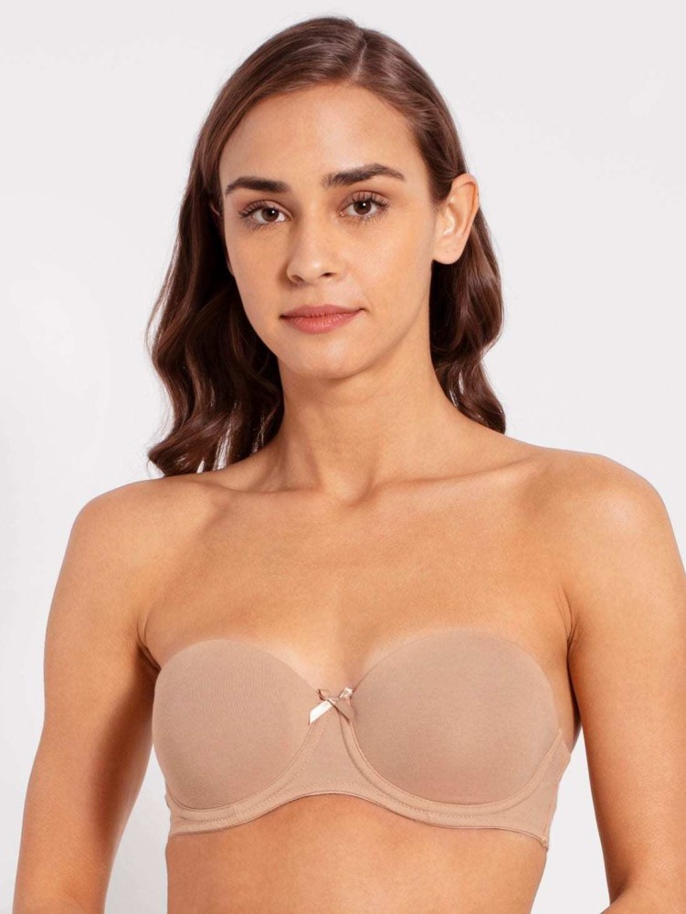 JOCKEY Women Bandeau/Tube Non Padded Bra - Buy White JOCKEY Women  Bandeau/Tube Non Padded Bra Online at Best Prices in India