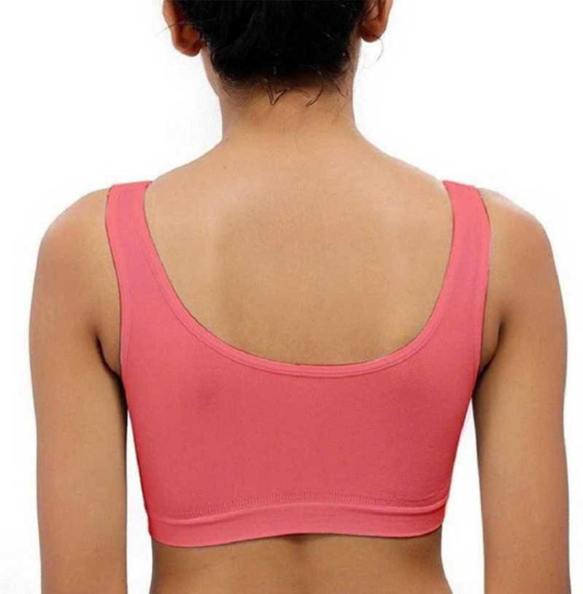 Real Deal Girls Sports Non Padded Bra - Buy Real Deal Girls Sports Non  Padded Bra Online at Best Prices in India