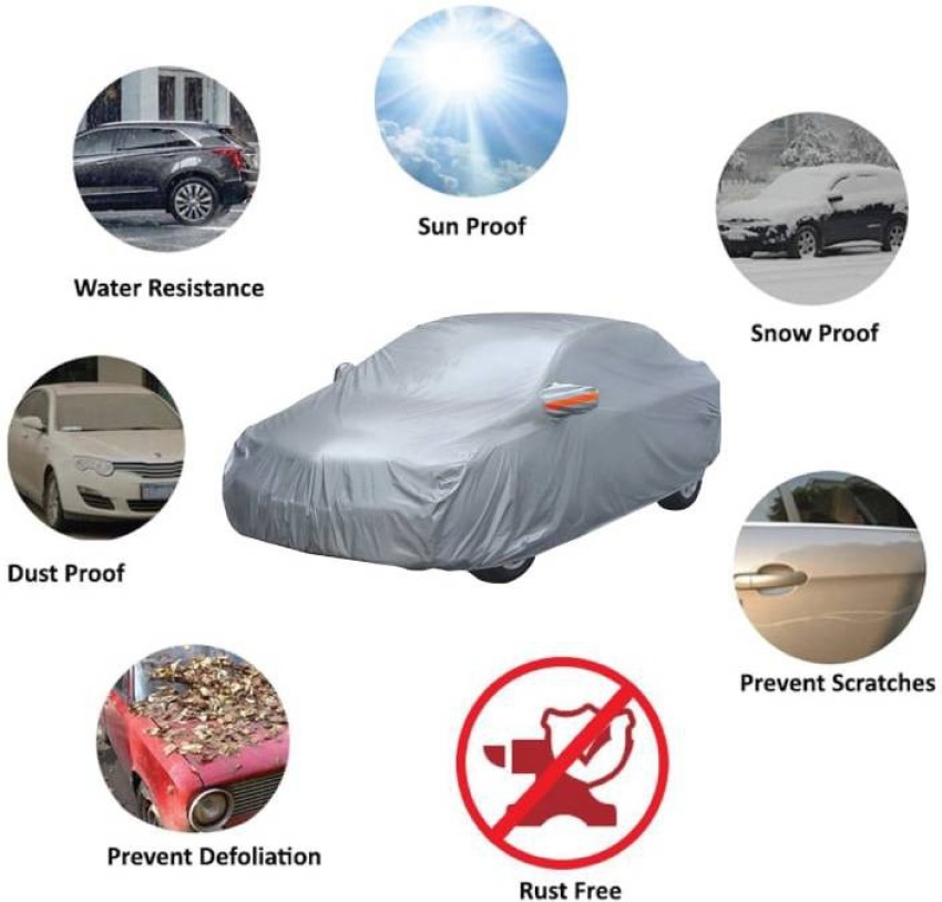 Accessories cart Car Cover For Nissan Micra (With Mirror Pockets) Price in  India - Buy Accessories cart Car Cover For Nissan Micra (With Mirror  Pockets) online at
