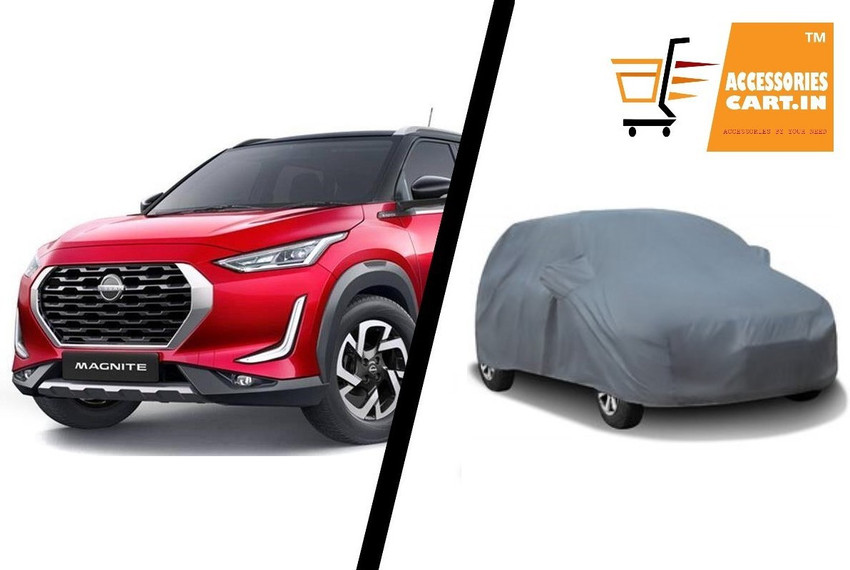 Accessories cart Car Cover For Nissan Magnite With Mirror Pockets
