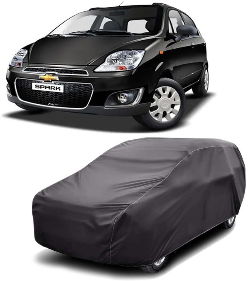 Bellzeye Car Cover For Chevrolet Spark (With Mirror Pockets) Price in India  - Buy Bellzeye Car Cover For Chevrolet Spark (With Mirror Pockets) online  at