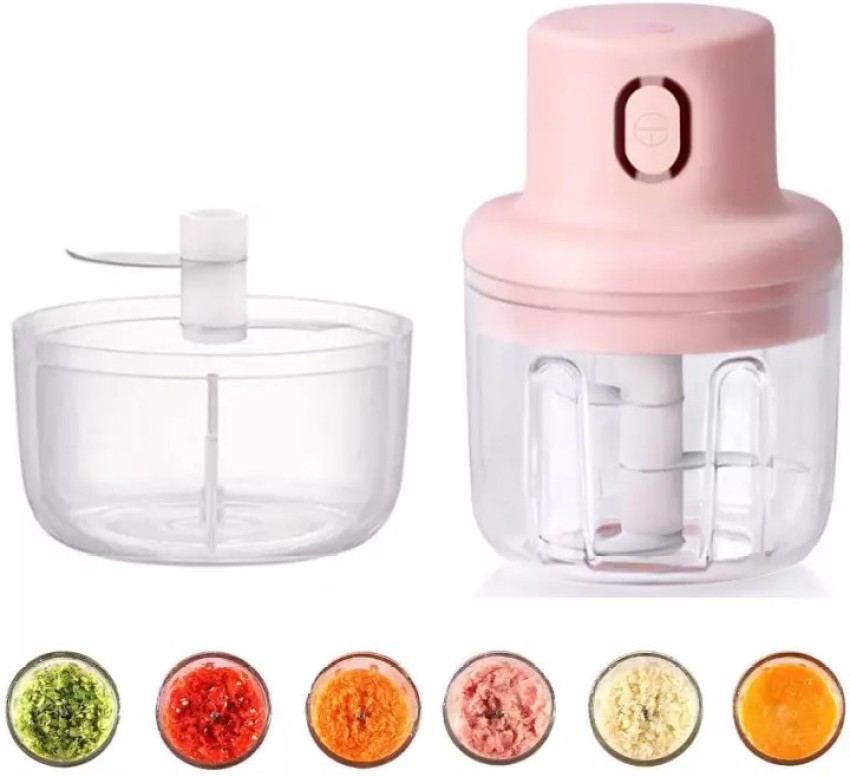 4 In 1 Handheld Electric Vegetable Cutter Dicer, Electric Food Chopper for  Kitchen, Electric Vegetable Chopper Dicer Onion Chopper Cutter, USB  Charging Ginger Masher Chili Vegetable Crusher 