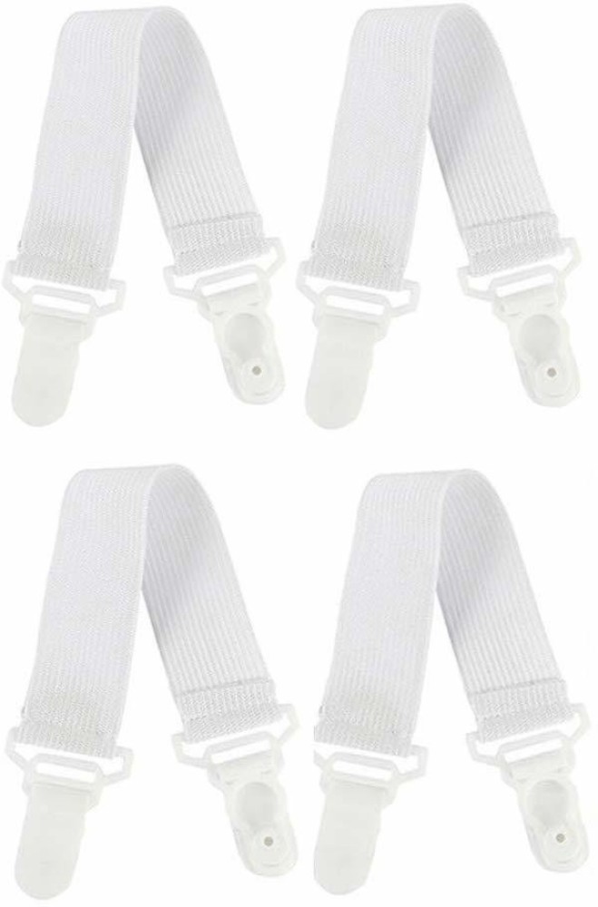 Sheet Fasteners, Sheet Clips, Sheet Fixing Clips, Sheet Fastening Straps,  Used for Bed Sheets, Mattress Pads, tablecloths, Pillowcases, Sofa Covers.  : : Home