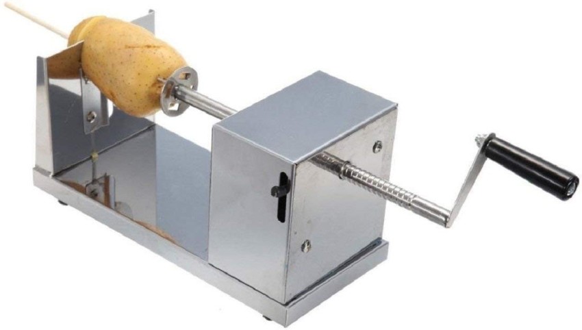 Stainless Steel Electric Potato Spring Machine, Curly Potato