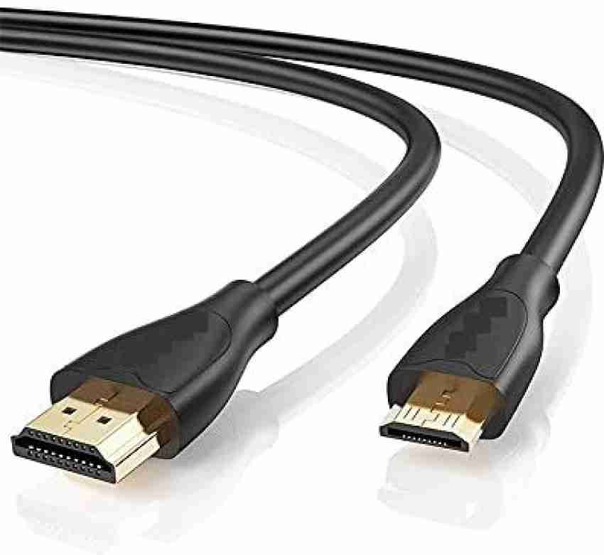 Buy Mini HDMI To HDMI Cable 1 Meter Round High-Quality Copper-Clad