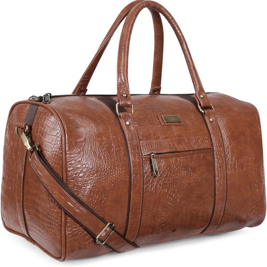 leather luggage bag