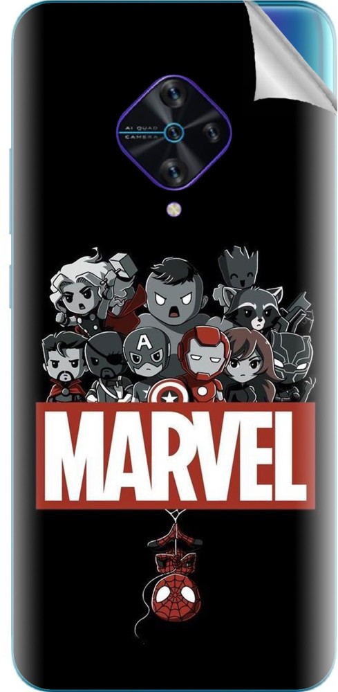 OggyBaba Apple Airpods Pro, MArvel Sticker Mobile Skin Price in