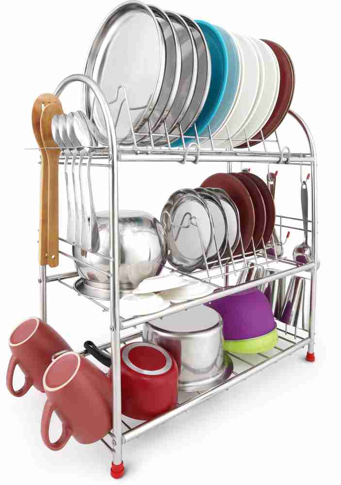 Up To 64% Off on 2/3 Tier Dish Plate Cup Dryin