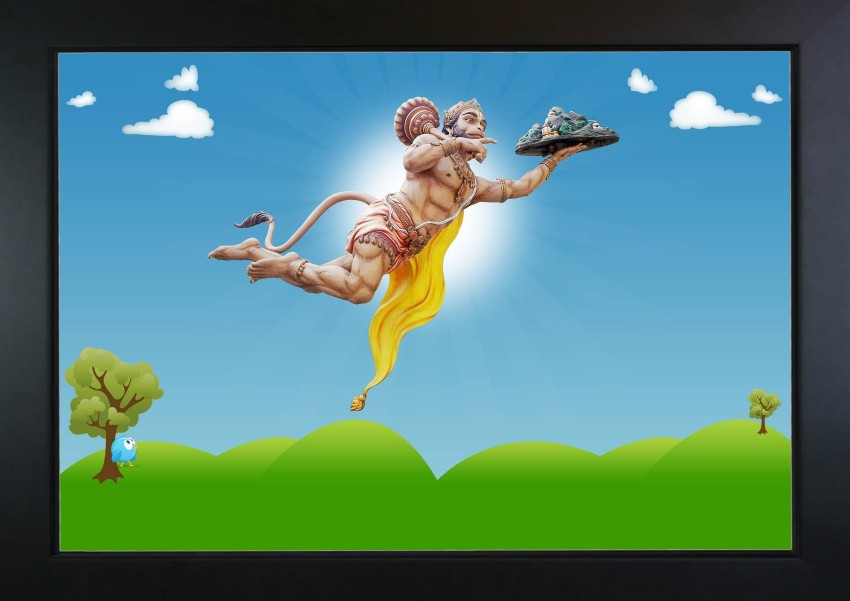 Download God Hanuman Bajrangbali Royalty-Free Stock Illustration Image -  Pixabay