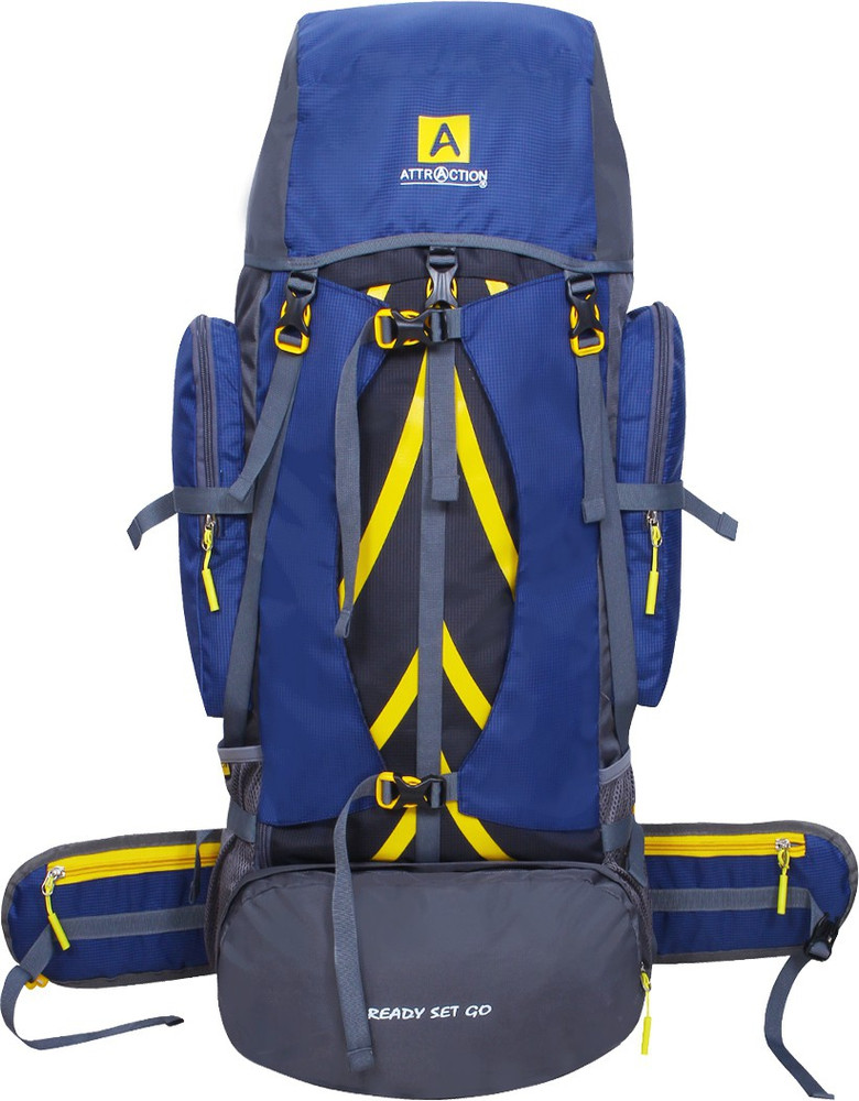 SPEQTA 65 L Laptop Travel Backpack For Outdoor Sport Hiking Trekking 1 year warranty Rucksack 65 L navy blue Price in India Flipkart