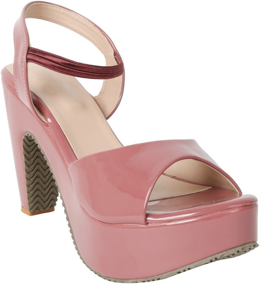 24 Hill Women Pink Heels Buy 24 Hill Women Pink Heels Online at