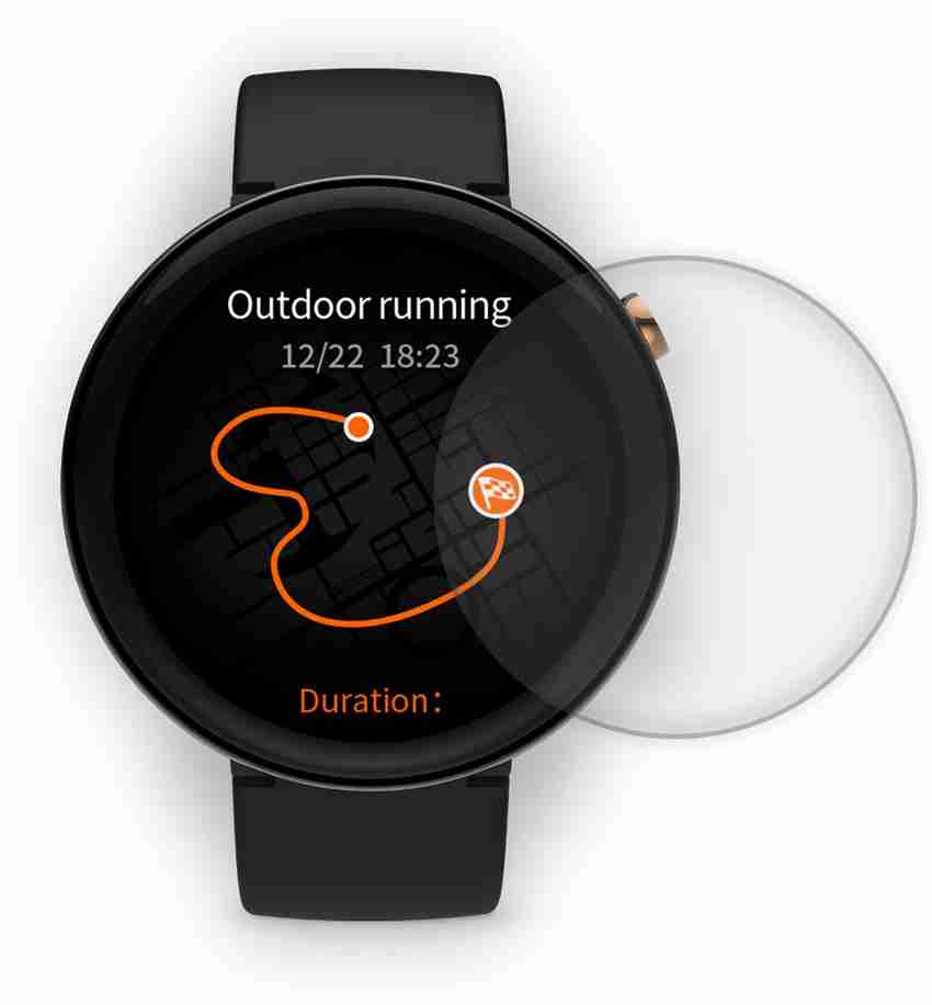 SOMTONE Impossible Screen Guard for Amazfit Nexo SMART WATCH SOMTONE Flipkart