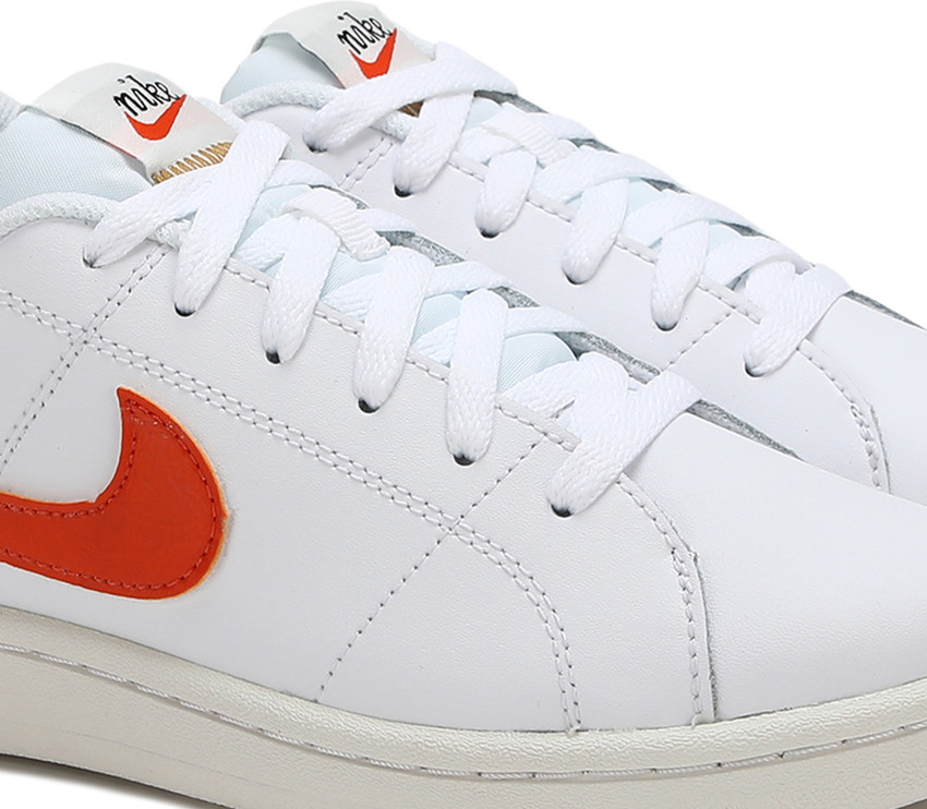 Nike court royale white and red new arrivals