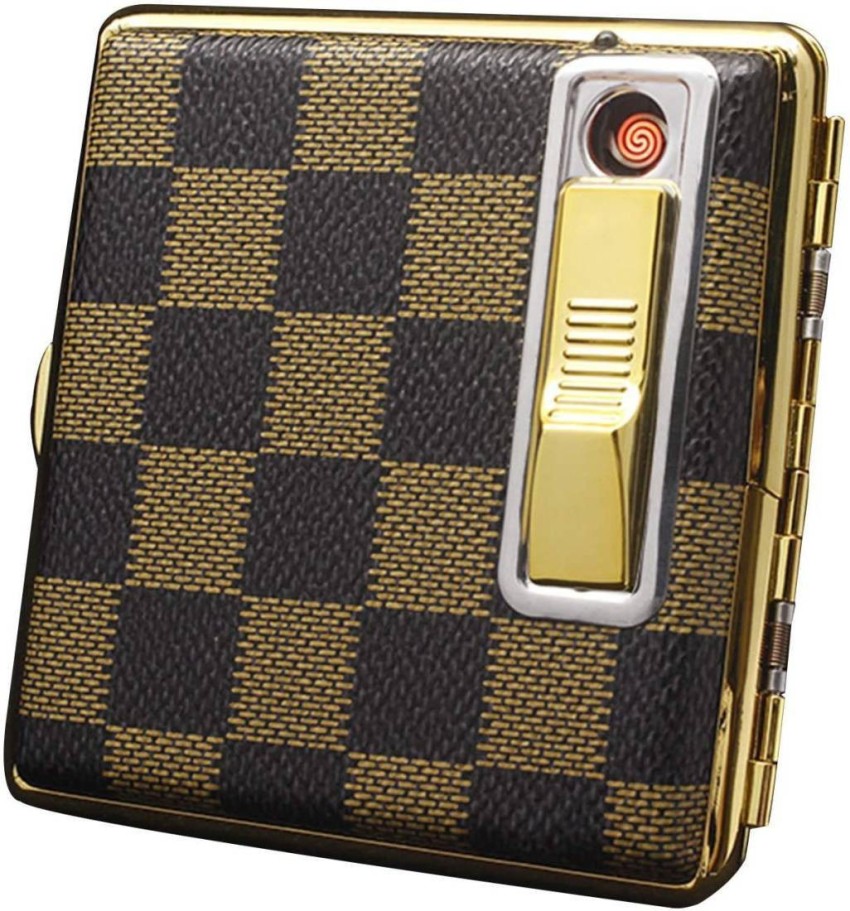 Checkered LV Lighter Cases