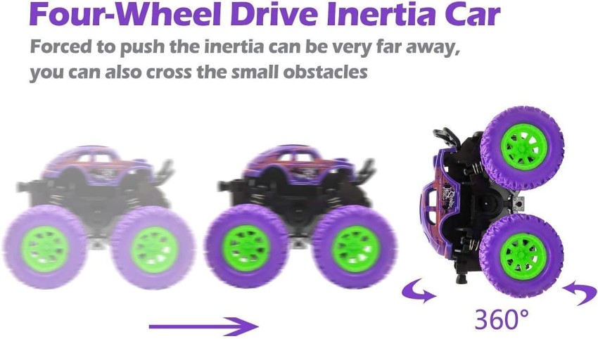 Turtle Friction-drive Mini Monster Truck