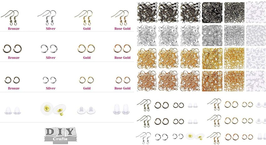 Bronze Earring Hooks Loops 10 Jewelry Making Craft Supply DIY Lot Bulk