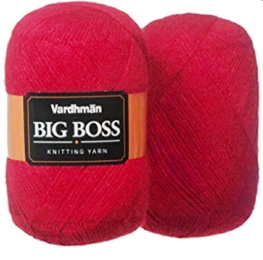Big Boss Vardhman Red Wool 2 - Vardhman Red Wool 2 . shop for Big Boss  products in India.