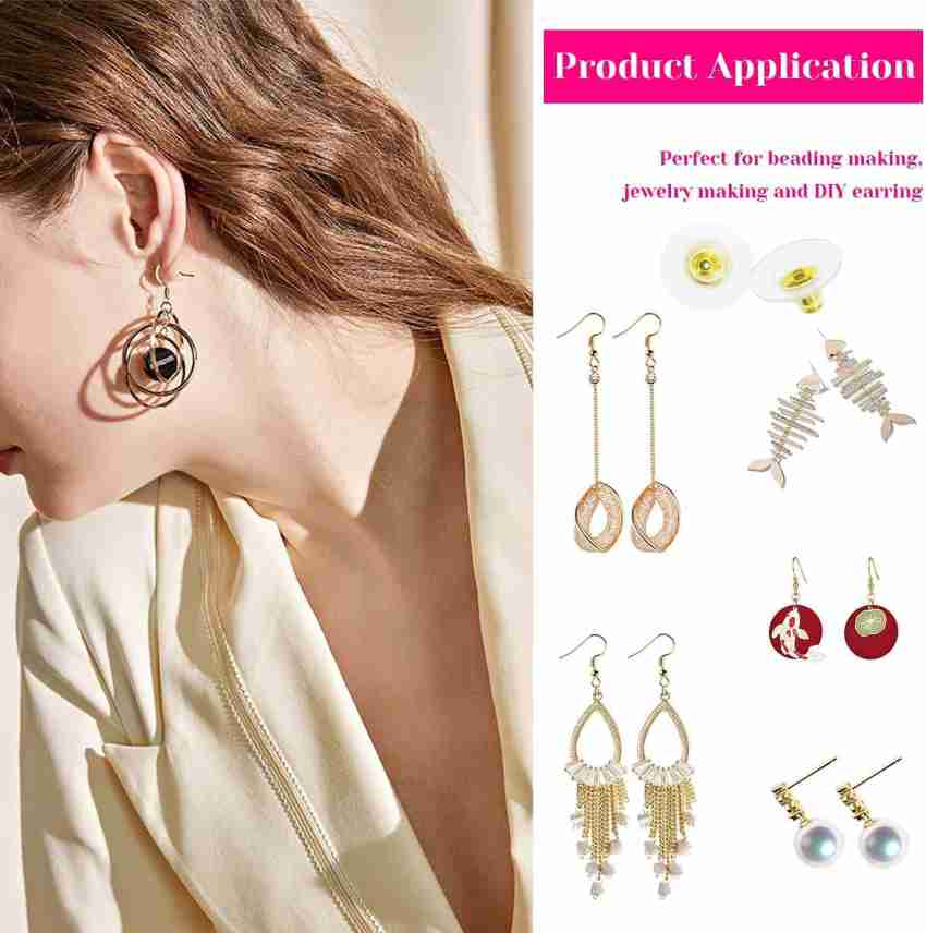 DIY Crafts Earring Hooks for Jewelry Making, Shynek AS Choice X