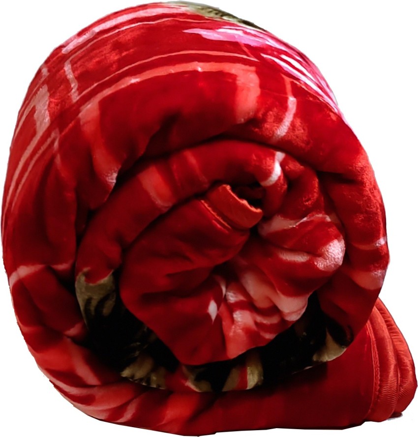 COZYEXPORTS Floral Double Mink Blanket for Heavy Winter - Buy