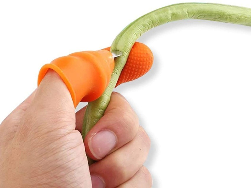 Mini Fruits Vegetables Cleaning Brush Fingers Protection Carrot