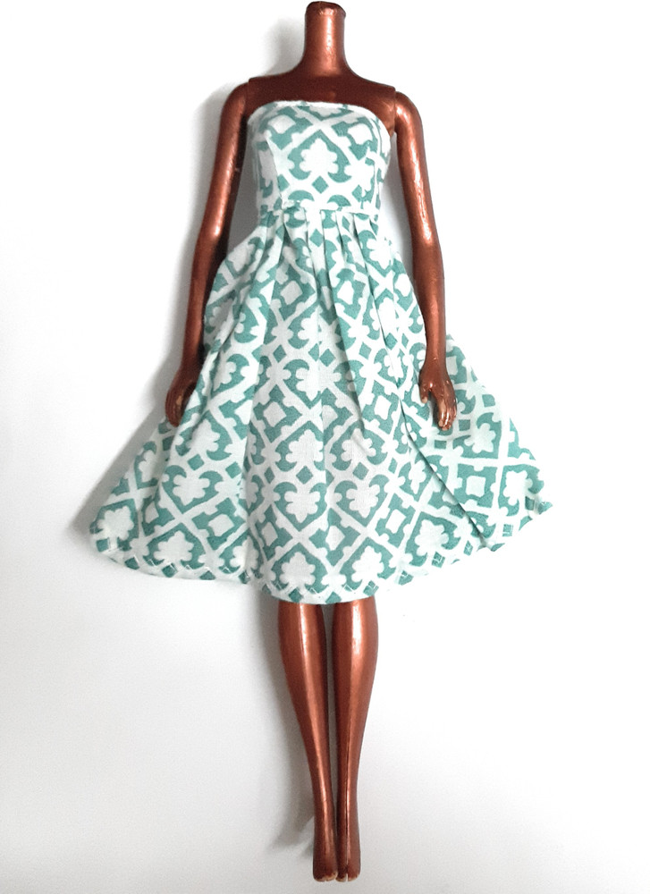 Barbie doll dress easy clearance