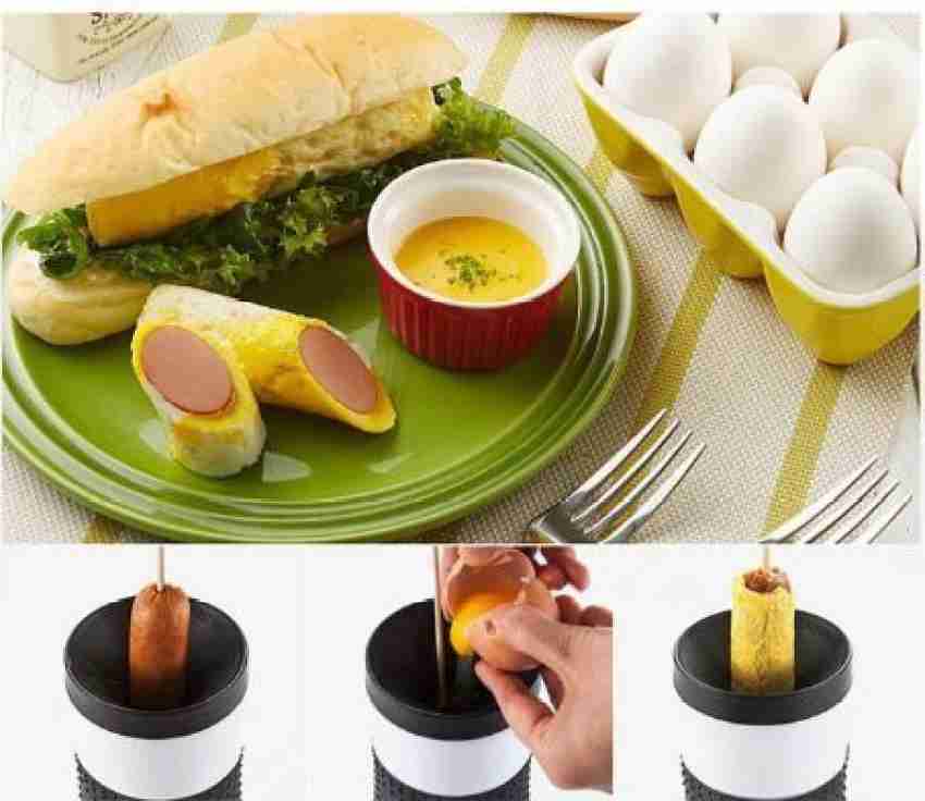 KALWEL,Egg Roll Maker,Egg Maker,Egg Sandwich Maker Machine,Hot Dog Roller  Machine,over Easy Egg Cooker for Kitchen,Non-Stick Omelet Sausage Maker