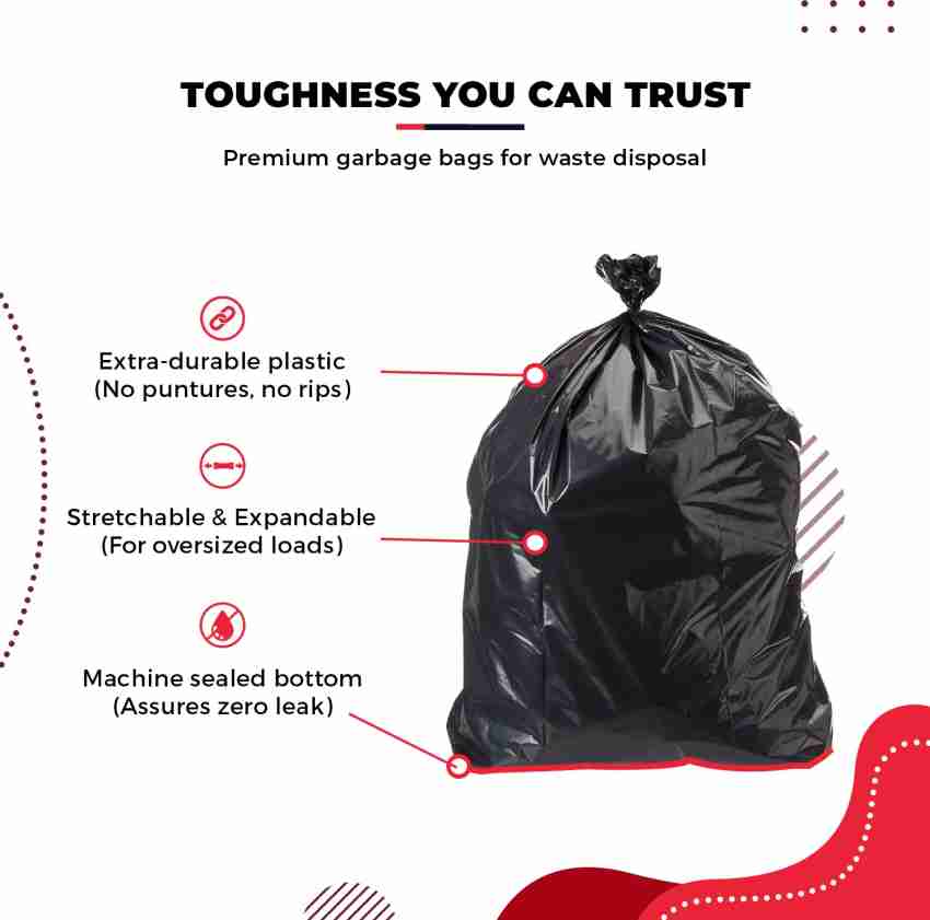 Premium Biodegradable Garbage Bags (Small) Size 43 cm x 51 cm 6