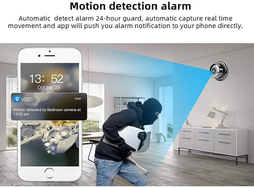Express sale Mini WiFi IP Wireless Hidden Spy Camera Small Size