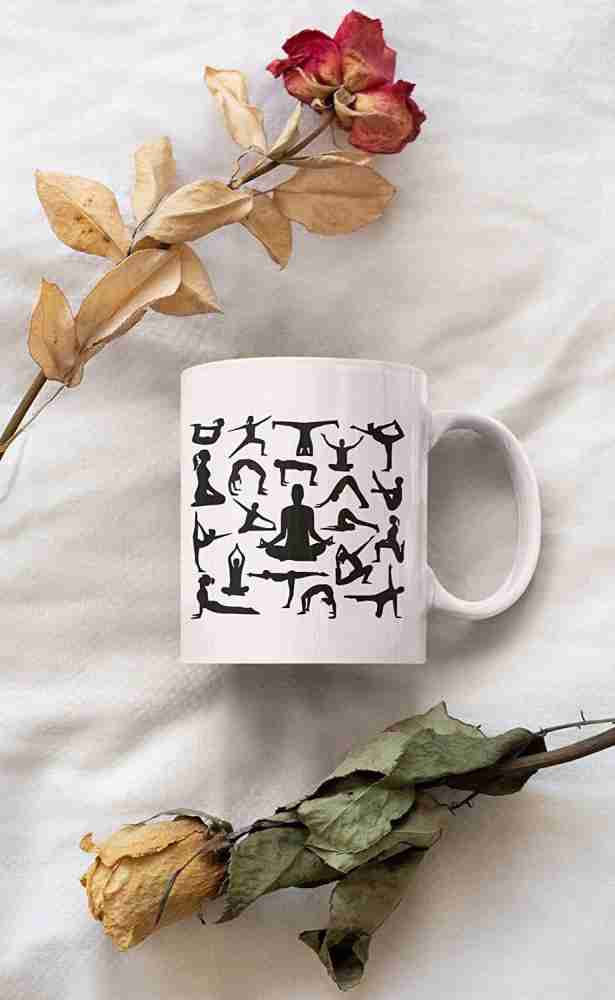 Couples Emotion Yoga Pose Premium Ceramic Coffee and Tea Gift 350 ML  Ceramic Coffee Mug Price in India - Buy Couples Emotion Yoga Pose Premium  Ceramic Coffee and Tea Gift 350 ML Ceramic Coffee Mug online at