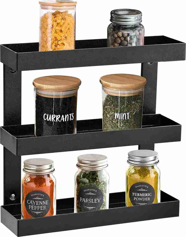 Mason Jar Spice Rack Hanger Brackets 3 Pack Kitchen Pantry Canning