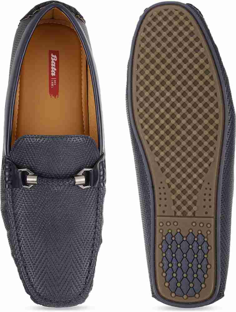 Bata deals blue loafers