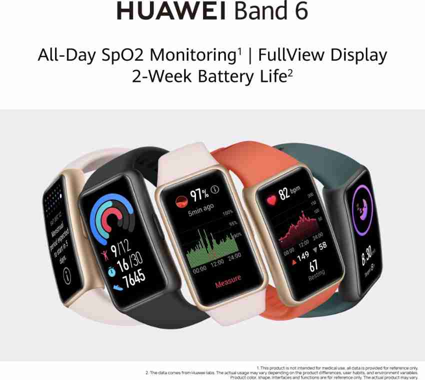  HUAWEI Band 6 Fitness Tracker Smartwatch for Men Women