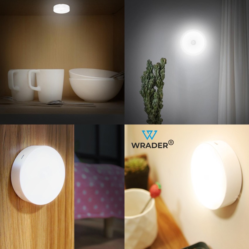 LAXIT Motion Sensor Light for Home with USB Charging Wireless Self Adhesive  LED Night Light Rechargeable Body Sensor Wall Light for Hallway, Wardrobe,  Bedroom, Bathroom Night Lamp Price in India - Buy