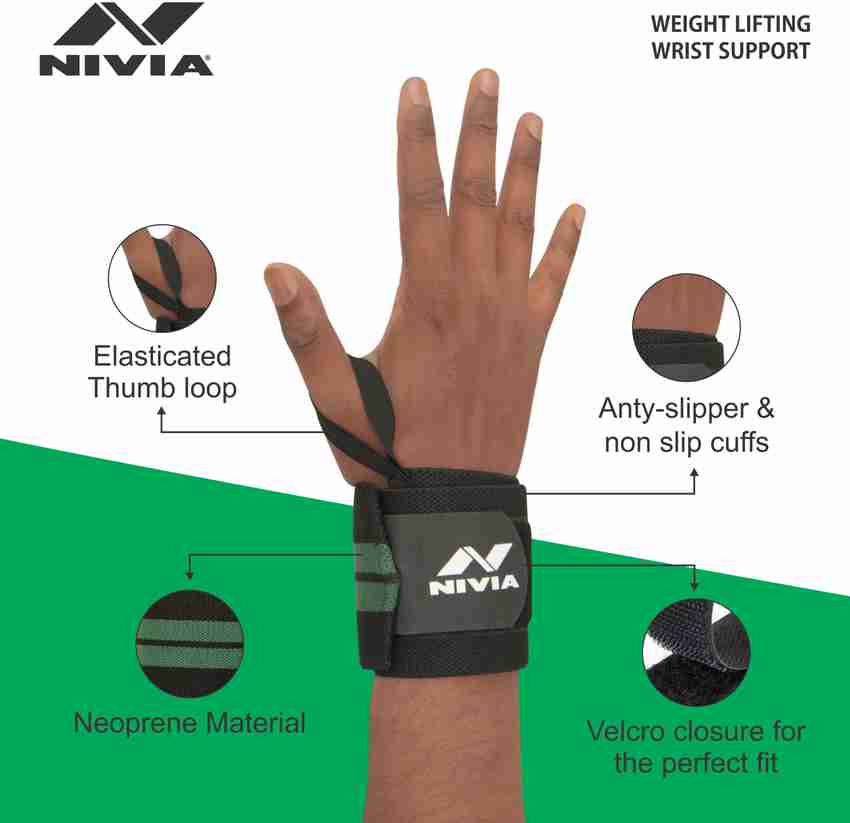Nivia gym hotsell wrist support