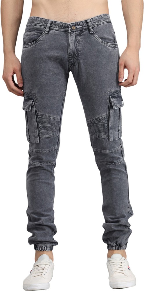 Buy Mens Hardy Grey Cargo Jeans Online  SNITCH