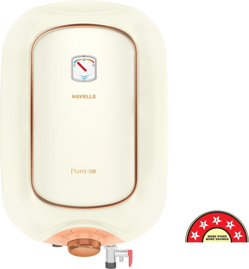 HAVELLS 15 L Storage Water Geyser (PURO DX, IVORY PINK) Price in India -  Buy HAVELLS 15 L Storage Water Geyser (PURO DX, IVORY PINK) online at  Flipkart.com