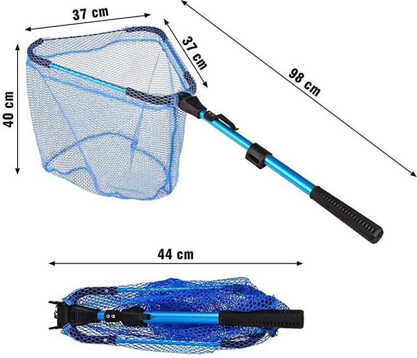 PROBEROS Fishing Net, Super Robust Maximum Load 5 KG,Telescopic Fishing  Landing Net with Aluminum Alloy Handle for Ponds Carp Trout Fishing, Design  for Big Fishes (Total Length 36 inch) Aquarium Fish Net Price in India -  Buy PROBEROS Fishing