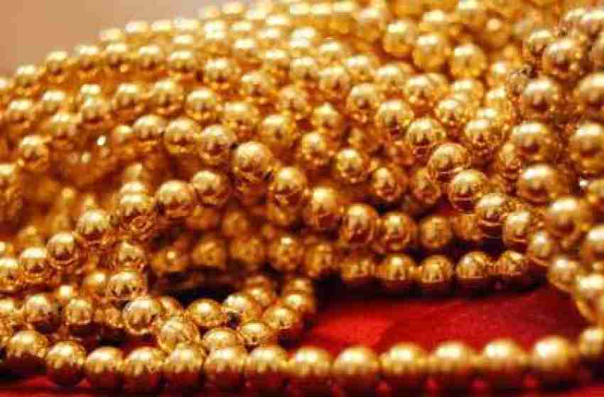 Gold sale pearl beads