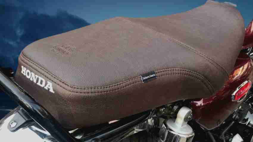 Sahara Seats Highness CB 350 Brown Original Type Cushion Seat Cover Single Bike Seat Cover For Honda CB Price in India Buy Sahara Seats Highness CB 350 Brown Original Type Cushion