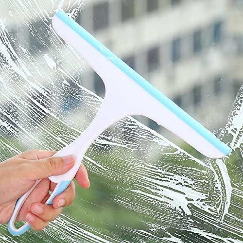 1pc 10 Inches Cleaning Water Squeegee Blades Soft Silicone Squeegee For  Shower, Kitchen, Window And Car Glass
