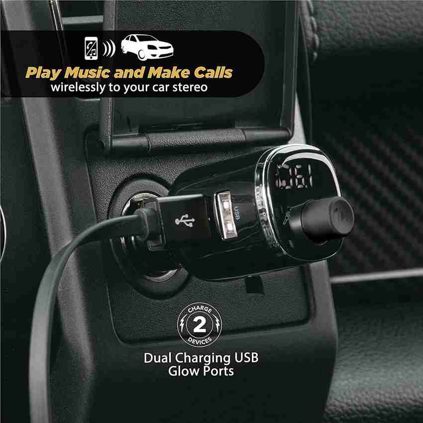 Scosche v4.2 Car Bluetooth Device with FM Transmitter Transmitter