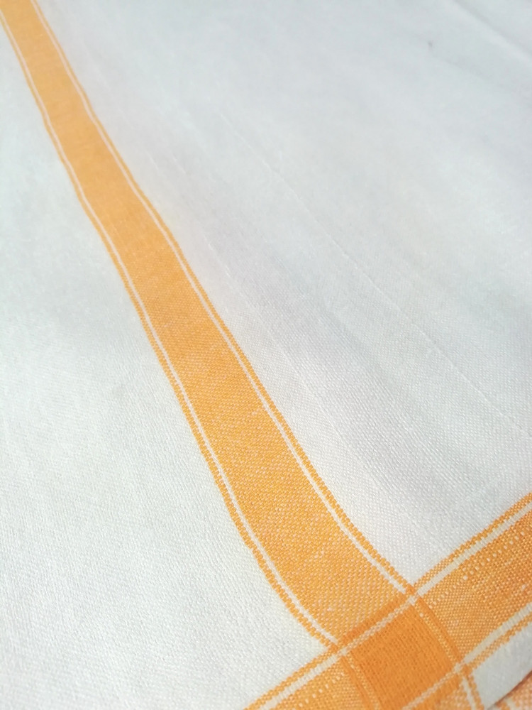 Khadi white on sale mundu