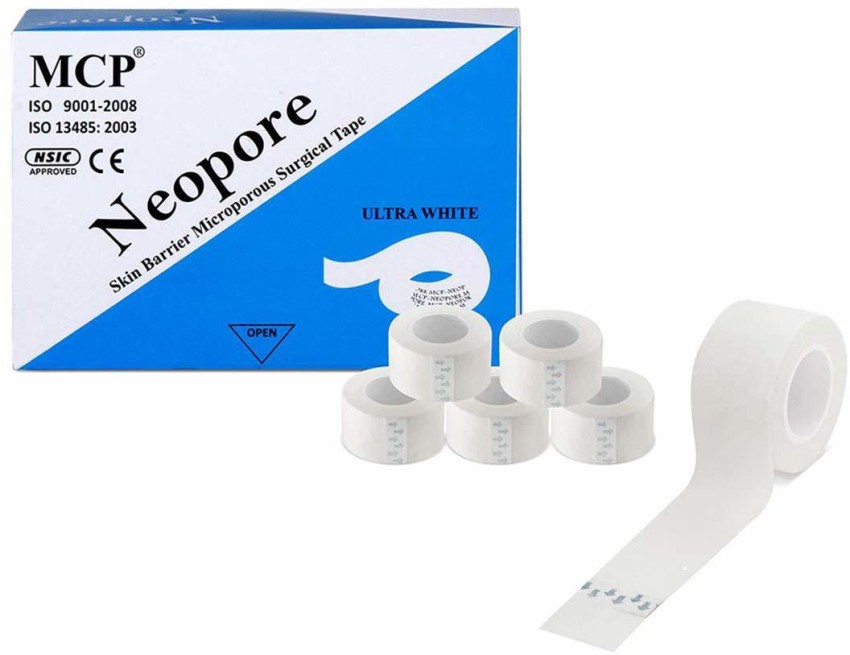 MCP Healthcare Neopore Surgical Paper Tape 2 Inch'' 6 rolls First Aid Tape  Price in India - Buy MCP Healthcare Neopore Surgical Paper Tape 2 Inch'' 6  rolls First Aid Tape online at