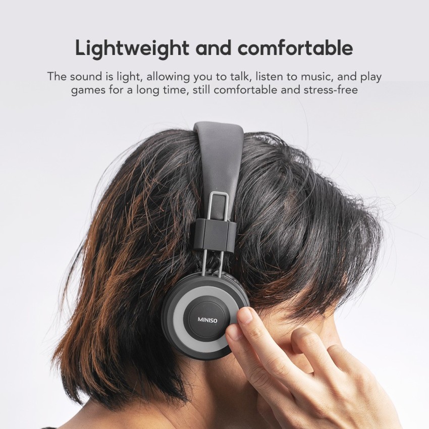 Miniso foldable headphones hot sale