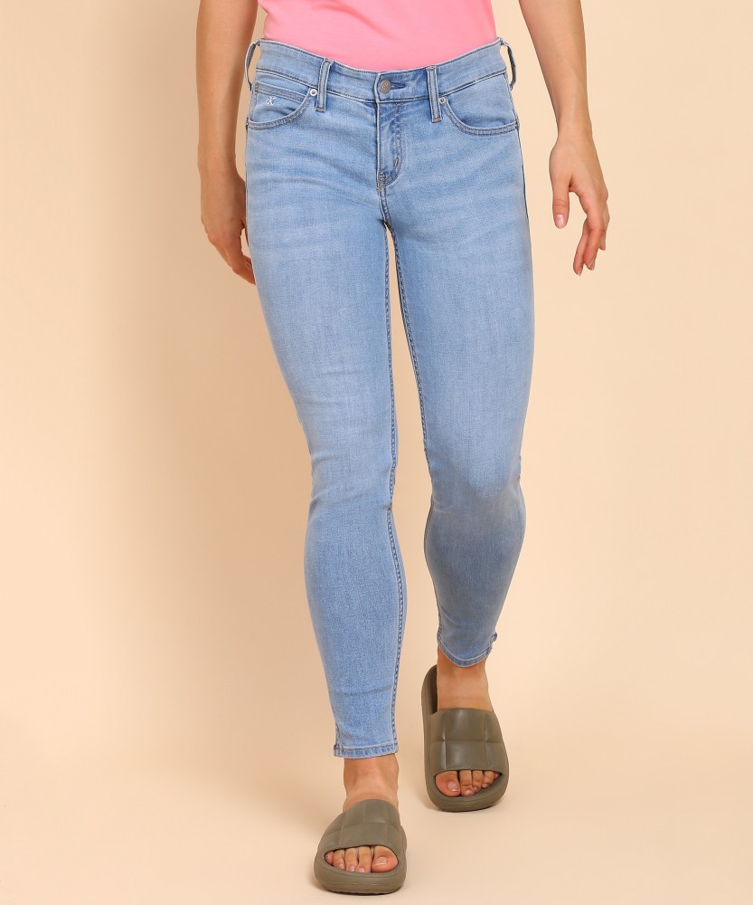 Calvin Klein Jeans Skinny Women Blue Jeans - Buy Calvin Klein Jeans Skinny  Women Blue Jeans Online at Best Prices in India | Flipkart.com