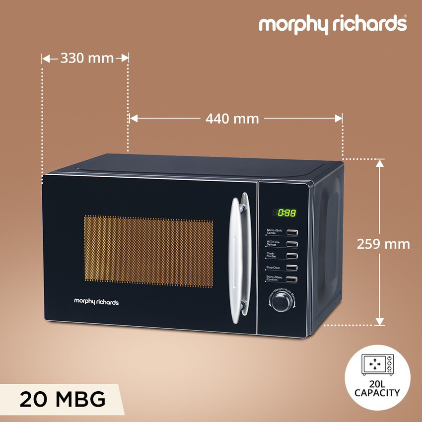 Morphy richards 20ms microwave oven sale
