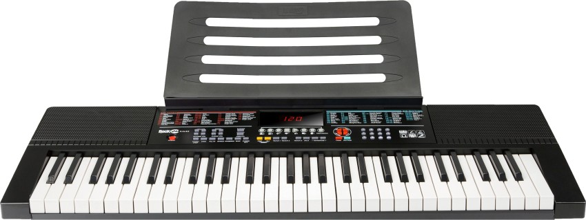 RockJam RJ-645 54-Key Portable Digital Piano Keyboard with Music Stand and  Interactive LCD Screen 220 VOLTS NOT FOR USA