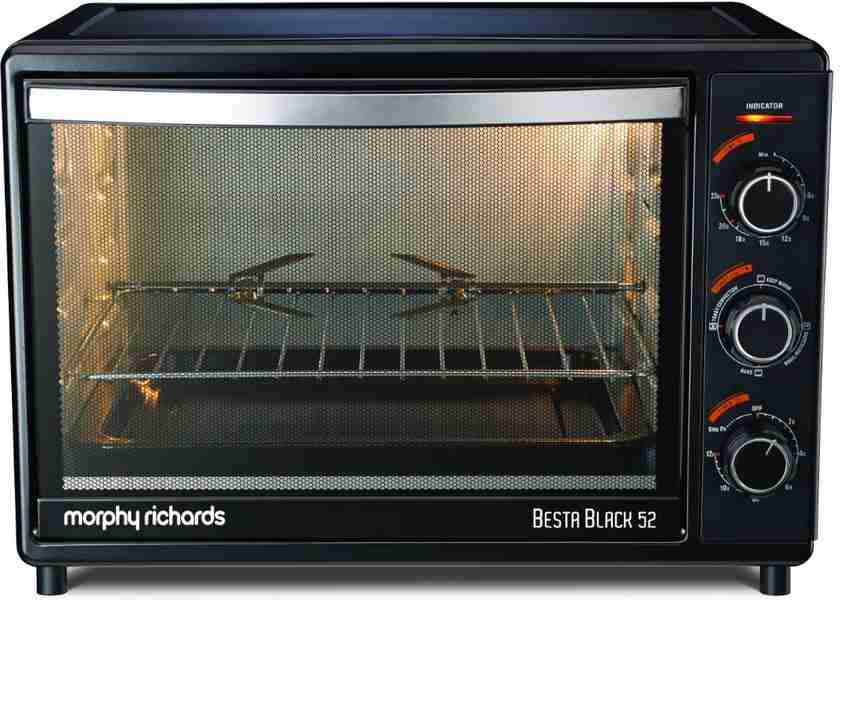 Morphy Richards 52 Litre BESTA BLACK 52 Oven Toaster Grill OTG