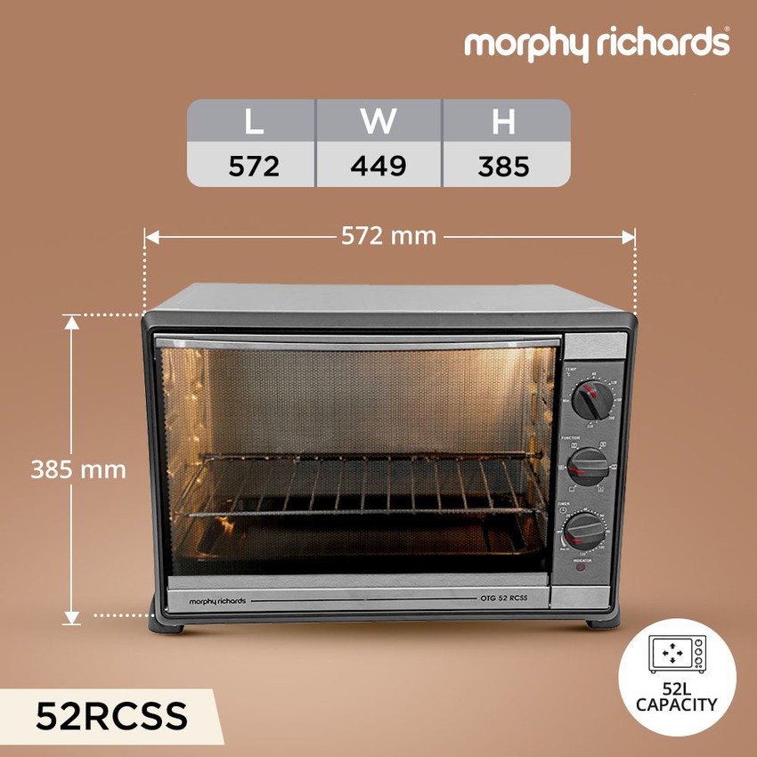 Morphy richards otg oven 52 litres hotsell