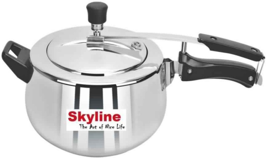 SKYLINE UTILITY PC 04 INDUSTION BASE ALUMINIUM PRESSURE COOKER 3L